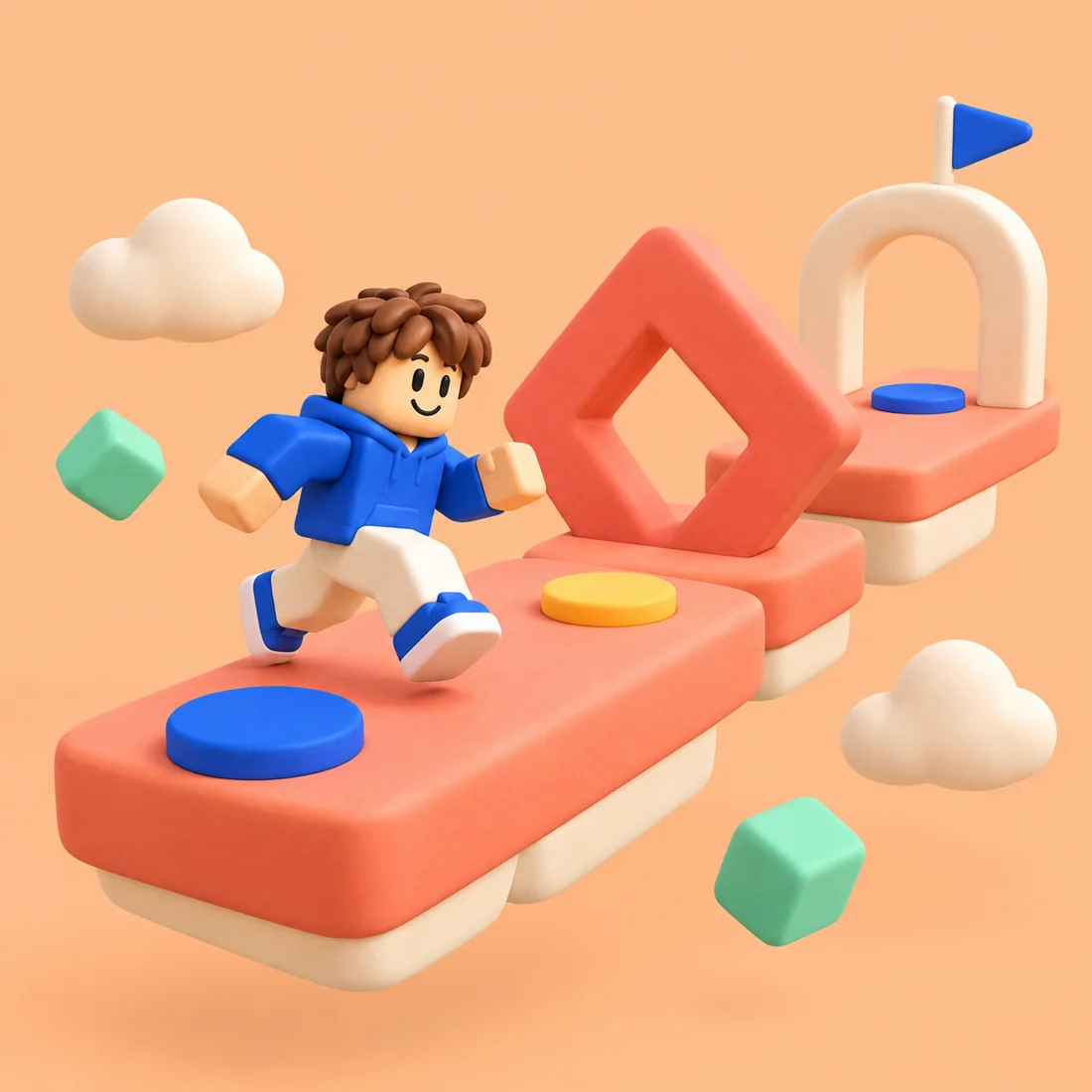 Roblox — тематическая иллюстрация