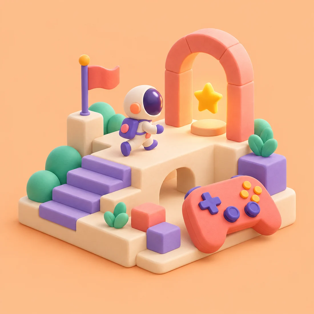 Unity и разработка игр — тематическая иллюстрация
